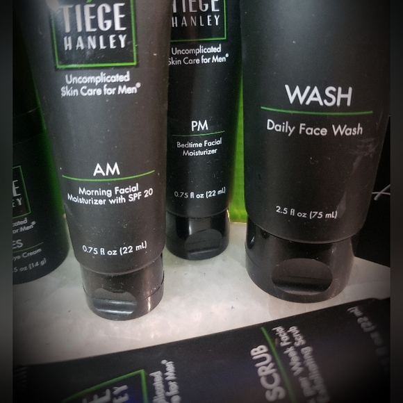 NIB TIE'GE HANGLEY 30 DAY UNCOMPLICATED COMPLETE SKINCARE REGIMEN FOR MEN - Picture 7 of 10